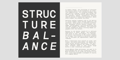 Reflow Mono Font Poster 5