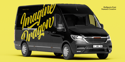 Hullgaria Font Poster 4