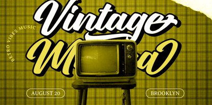 Hullgaria Font Poster 8