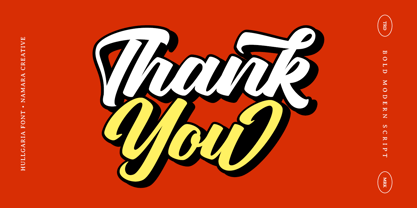 Hullgaria Font Poster 11