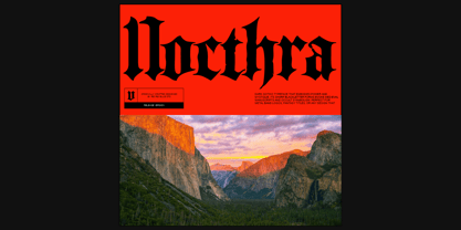 Ebon Sigil Font Poster 3