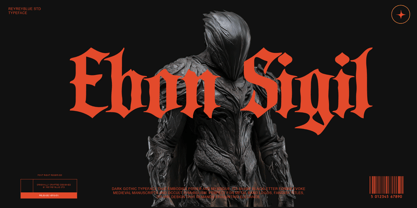 Ebon Sigil Font Poster 1