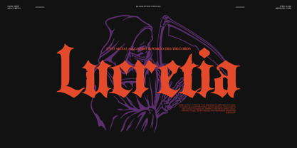 Ebon Sigil Font Poster 5