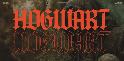 Ebon Sigil Font Poster 7