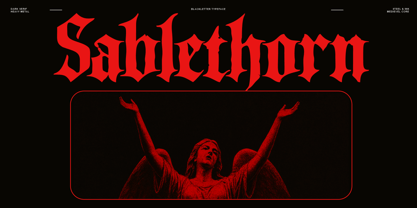 Ebon Sigil Font Poster 4