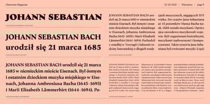 Chaconne Font Poster 9