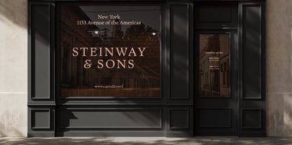 Chaconne Font Poster 3