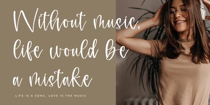 Sillenta Brighten Font Poster 5