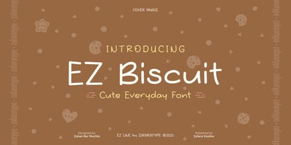 EZ Biscuit Font Poster 1