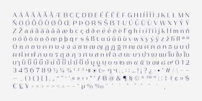 Bunnathikarn Loopless Font Poster 6