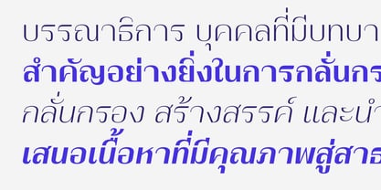Bunnathikarn Loopless Font Poster 2