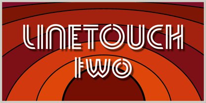Linetouch Two Font Poster 1