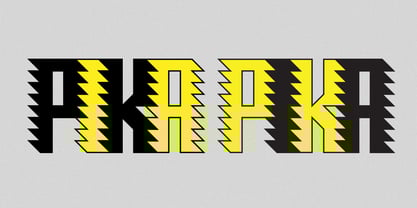 Kaminari Kun Font Poster 4