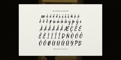 Fouragoh Font Poster 11