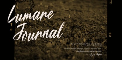 Fouragoh Font Poster 4