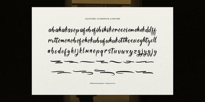 Fouragoh Font Poster 12