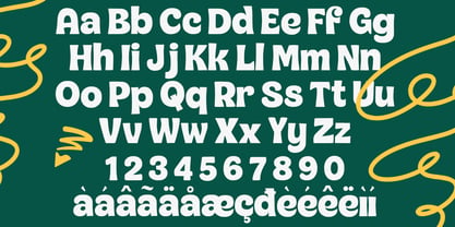 Saigon City Font Poster 8