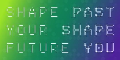 Pixmon Variables Font Poster 2