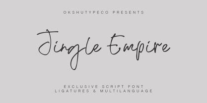 Jingle Empire Font Poster 1