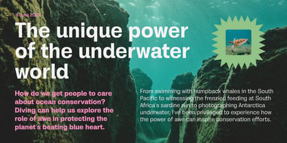 Oceanis Font Poster 6
