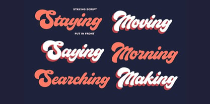 Meadow Font Poster 3