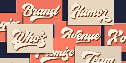 Meadow Font Poster 6