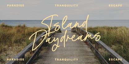 Melodie Lointaine Font Poster 7