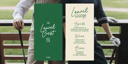 Melodie Lointaine Font Poster 3