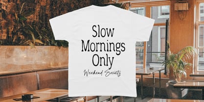 Melodie Lointaine Font Poster 4