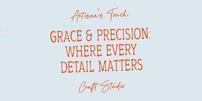 Melodie Lointaine Font Poster 6