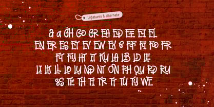 Kozigate Font Poster 8