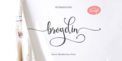 Brogelin Font Poster 1