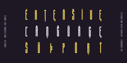 Langella Font Poster 4