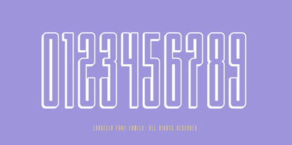 Langella Font Poster 9