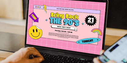 Tumbler Karma Font Poster 2