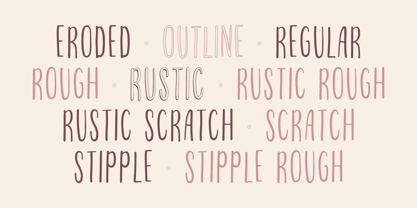 Tranquila Font Poster 7