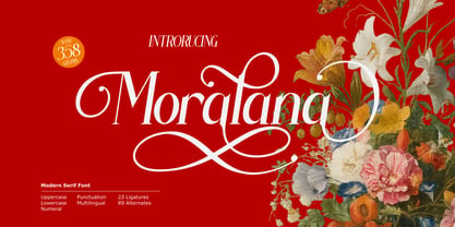 Moralana Font Poster 1
