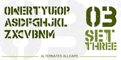 Set Family Font Poster 9
