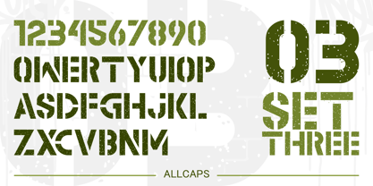 Set Family Font Poster 8