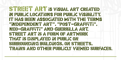 Set Family Font Poster 2