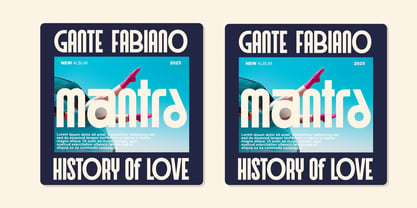 Mantro Font Poster 6