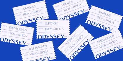 Olympus Font Poster 5