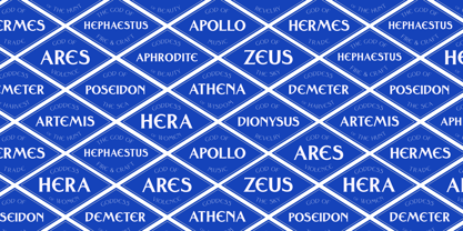 Olympus Font Poster 7