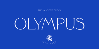 Olympus Font Poster 1