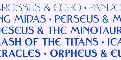 Olympus Font Poster 10