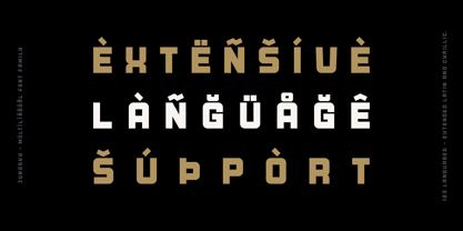 Junosky Font Poster 3