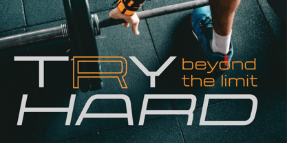 Aerodome Font Poster 5