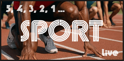 Linetouch One Font Poster 2