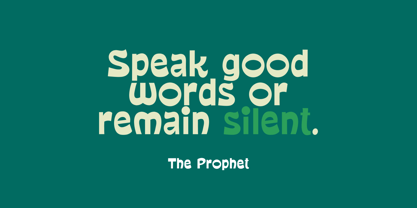 Supermode Font Poster 7