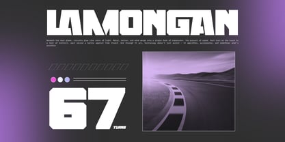 Sport Lane Font Poster 3